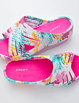 Pagen Bade-Pantolette "Nika" pink - 3Pagen - FashionsVida