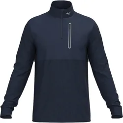 Layer Melange Reflect 1/4 Zip , navy l