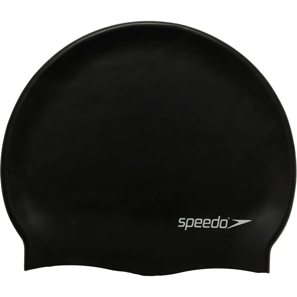 Gorro de natación unisex Plain Flat Silicone Cap - Speedo - FashionsVida