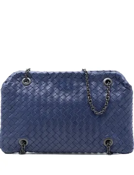 Nappa Intrecciato Duo Shoulder Bag - Bottega Veneta - FashionsVida