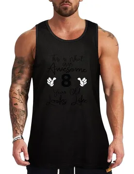 This is What an Awesome 8 Year Old Looks Like - 8th Birthday Gift Tank Top Fast Dry Tank Top Sports Athletic Sleeveless Shirt - Aliexpress - FashionsVida