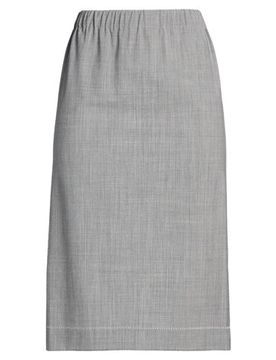 Falda midi Mujer Gris 36,40 Mujer