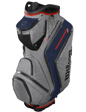 Cartbag Dry Alpine , grau/navy/rot - Wilson - FashionsVida