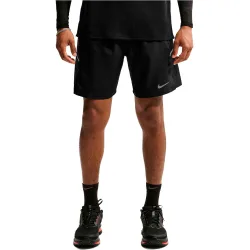 Dri-fit miler pantaloneta técnica hombre Negro (M)