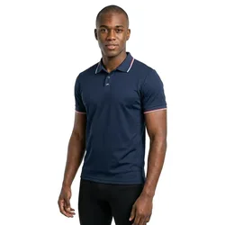 Tech Short Sleeve Polo Navy S Men