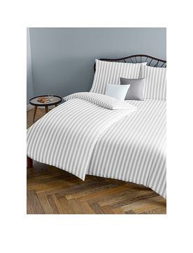 Damast Bettwäsche Melk 2x 70x90cm / 200x200cm Weiss weiss baby