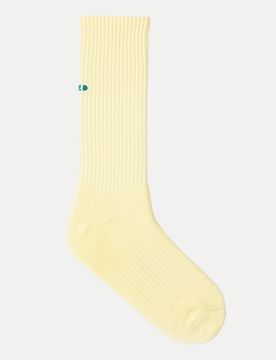 Closed Patch socks Gelb M