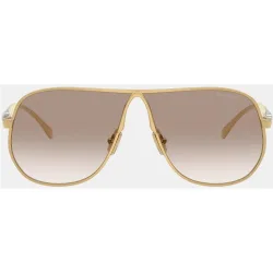 Gafas de sol MU A56S de mujer piloto en metal con lente degradada