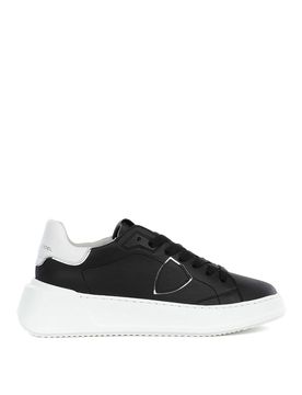 Sneaker Tres Temple Low Donna Nera