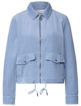 Corduroy Jkt w. Zipper female - 36 - FashionsVida