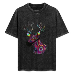 Rainbow Deer T-Shirt Quick Dry Light Sports T-Shirt