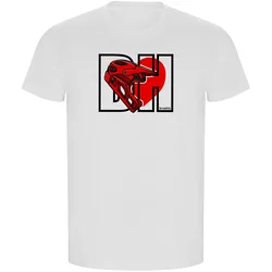 Maglietta A Maniche Corte I Love Downhill Eco White
