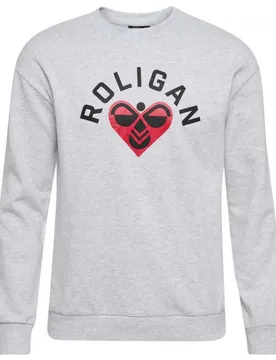 Felpa Roligan Light Grey Melange S