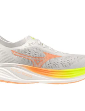 NEO ZEN 2 Laufschuhe Damen Gf White/Flamingo Coral/Lime P 41 - Mizuno - FashionsVida