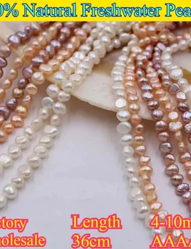 MmAAAA Higher Quality Irregular Natural Freshwater Pearl Loose Bead Wedding Jewelry Making Supplies DIY Necklace Accessories - Aliexpress - FashionsVida