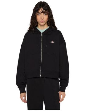 Felpa nero con cappuccio OAKPORT ZIPPED DK0A4Y1ZBLK