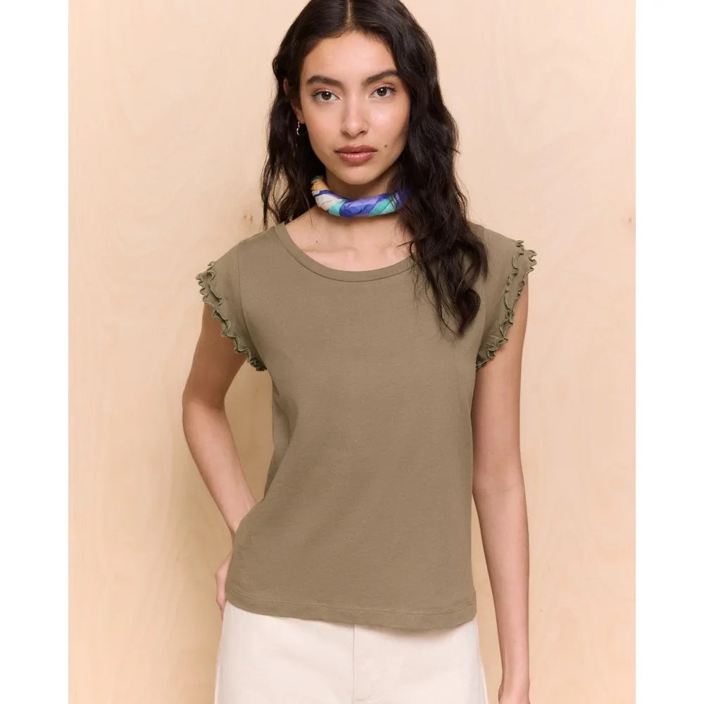 Camiseta lisa de manga corta de mujer - Easy Wear - FashionsVida