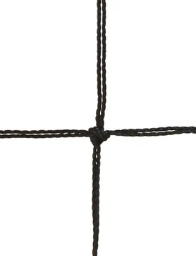 Paar Fußballnetze für 8 PE, kabelgebunden, 2mm, doppelt geflochten 145 Emdé - Noir - unisex - Size: TU