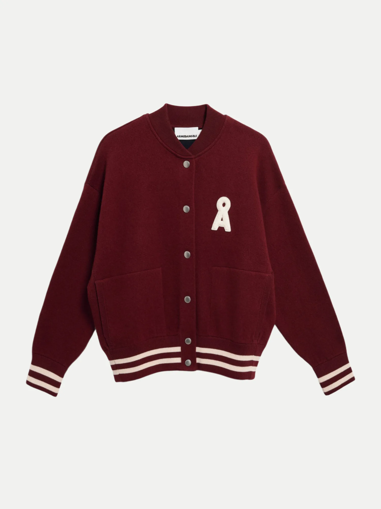 Oversized Jacke ICONIC Å AALISON Rot L - Armedangels - FashionsVida