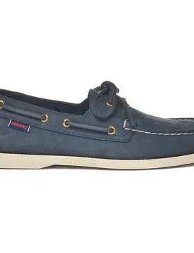 Mocassini Da Barca Docksides Portland Nubuck Blue Universe EU 43 1/2