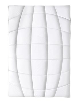 Vierjahreszeitensteppbett "Soft" weiss