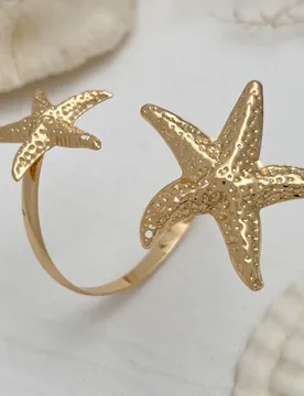 Hot Sale Ocean Vacation Style Starfish Flower Cuff Bangle for Women Minimalism Spiral Arm Open Bracelet Charm Party Jewelry Gift - Aliexpress - FashionsVida