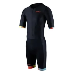 Trisuit A Maniche Corte Activate+ Black / Neon S