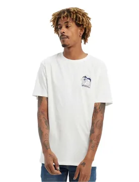 T-shirt à Manches Courtes Promised Land White S - Hydroponic - FashionsVida