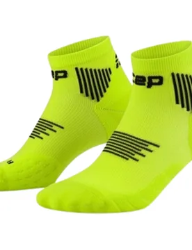 CORE RUN SOCKS LOW CUT 5.0 Herren Lime/Black 42-45 - Cep - FashionsVida