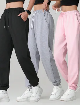 Piezas Pantalones casuales de unicolor para mujer con bolsillos, versátiles para uso diario, senderismo, viajes, trekking, correr, ciclismo, trotar e - Shein - FashionsVida