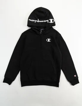 FELPA 1/2 ZIP CON CAPPUCCIO RAGAZZO - Champion - FashionsVida