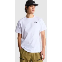 Camiseta recta con estampado gráfico para hombre North Faces