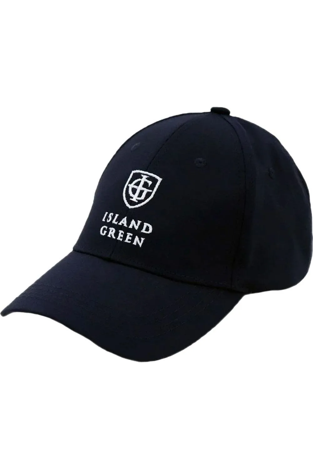Mens Curved Peak Logo Hat - - Size: ONESIZE - Island Green - FashionsVida
