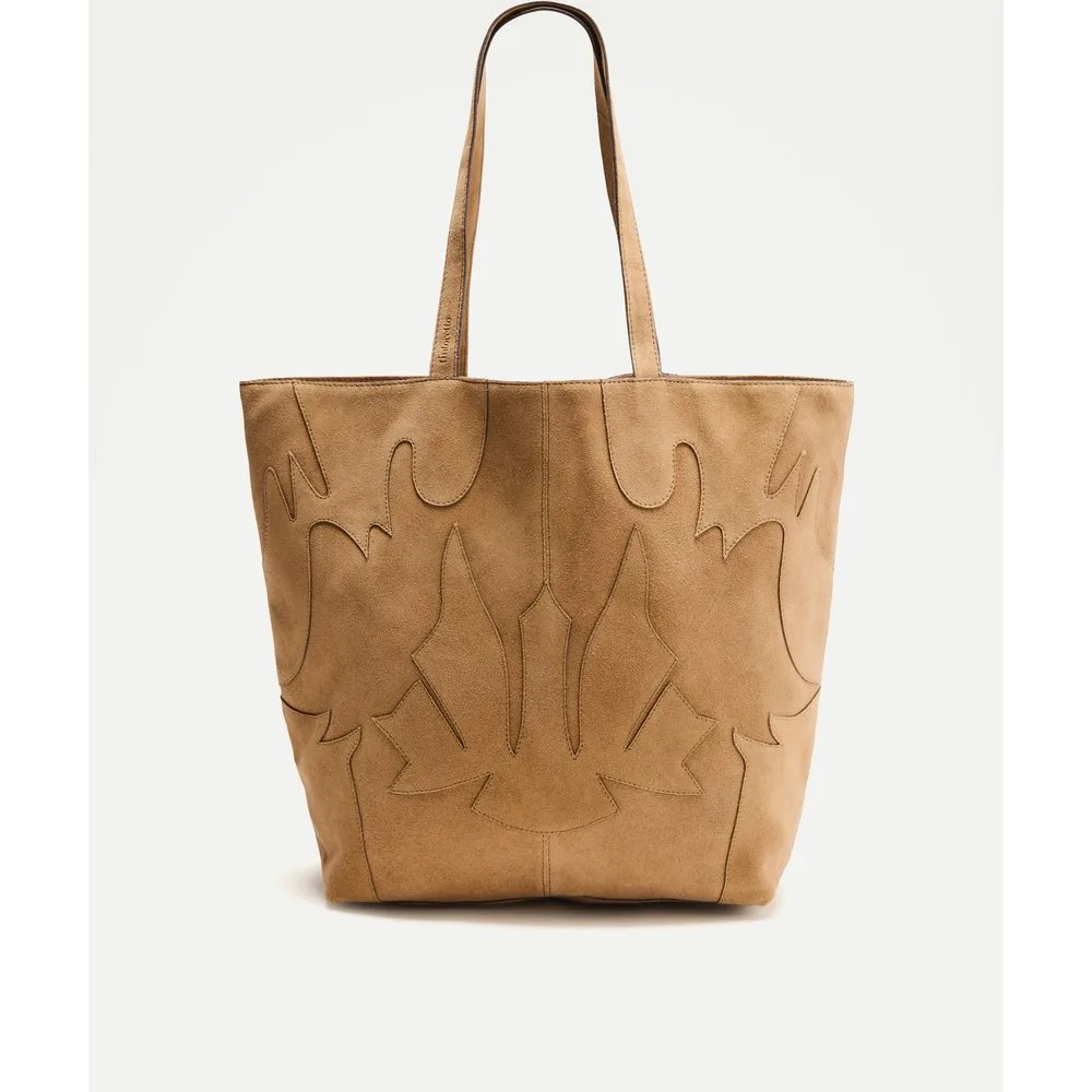 Bolso de hombro de piel estilo cowboy - Tintoretto - FashionsVida