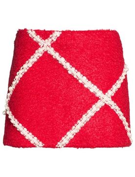 Minifalda Mujer Rojo 36 Mujer