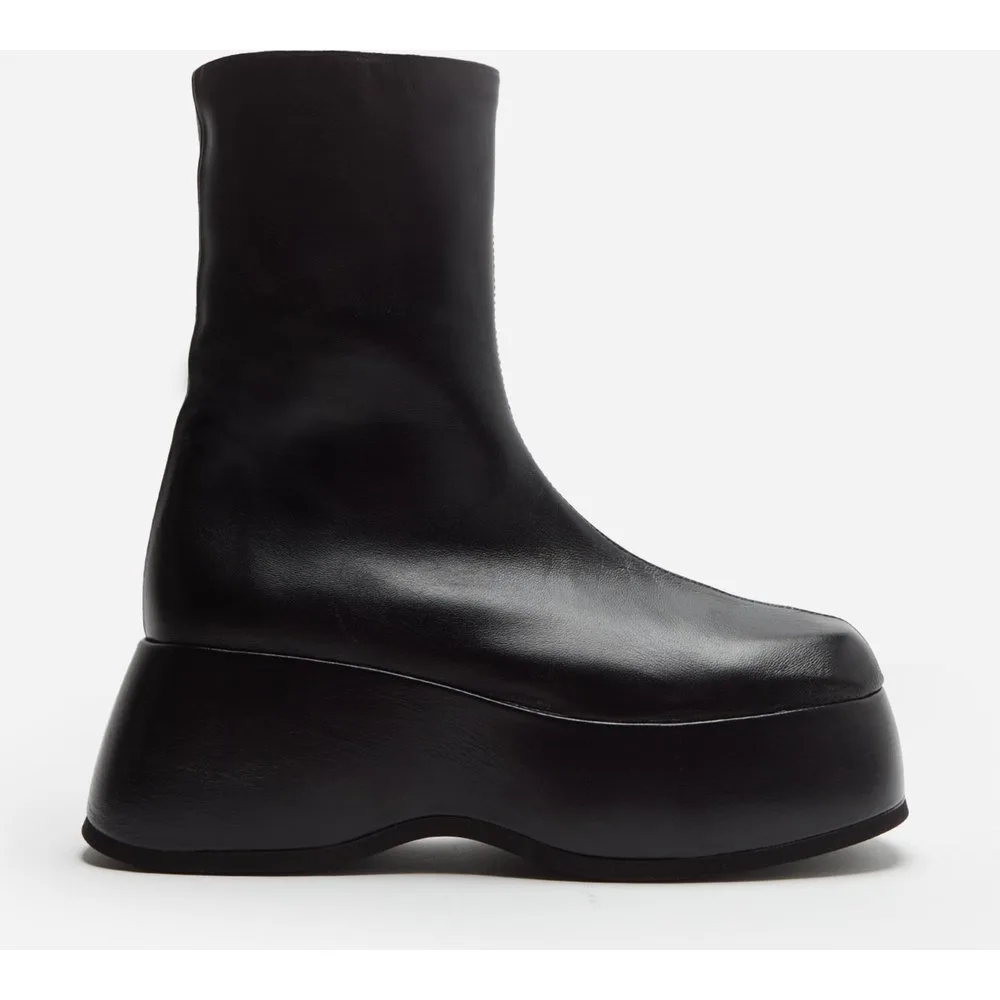 Botas de mujer de plataforma de caña baja - Mim - FashionsVida