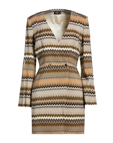 Minivestido Mujer Caqui 38 Mujer - Elisabetta Franchi - FashionsVida