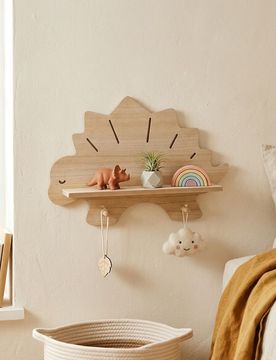 Mensola a forma di dinosauro - beige