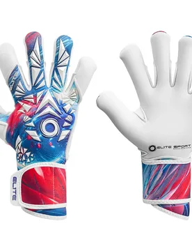 Sport Gants De Gardien De But Quartz Blue / Red / White 8 unisex - Elitegroup - FashionsVida