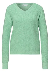 V-neck moulinÃ© female