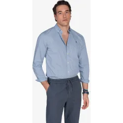 Harper & Neyer - Camisa de hombre slim de cuadros