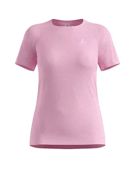 Camiseta de running sin costuras Essential para mujer rosa XS - Odlo - FashionsVida