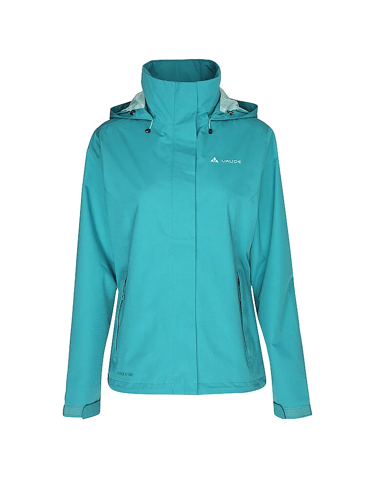 Giacca antipioggia da donna Escape Light petrolio 36 - VAUDE - FashionsVida