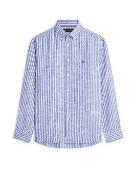 Leinenhemd blau S herren