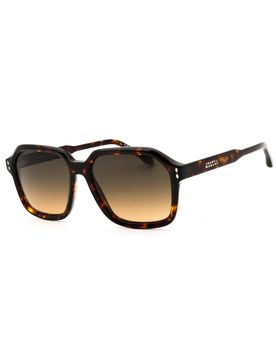 Rectangular Women's Plastic Sunglasses