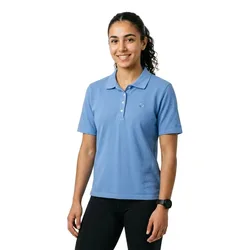 Maglietta A Maniche Corte Con Collo A V Ancona French Blue L