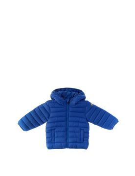Piumino con cappuccio BLU ELETTRICO 7A