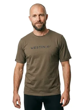W Range Short Sleeve T-shirt Ivy Green 2XL Men - Westin - FashionsVida