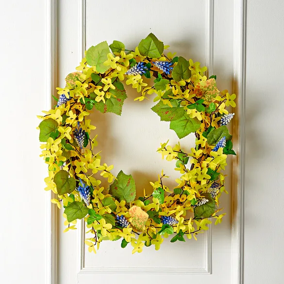 Kunstblumenkranz Forsythien Eldo - Eldo - FashionsVida