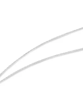 White Gold Round Brilliant Cut Diamond Pendant Necklace 1.50ct - Bespoke - FashionsVida